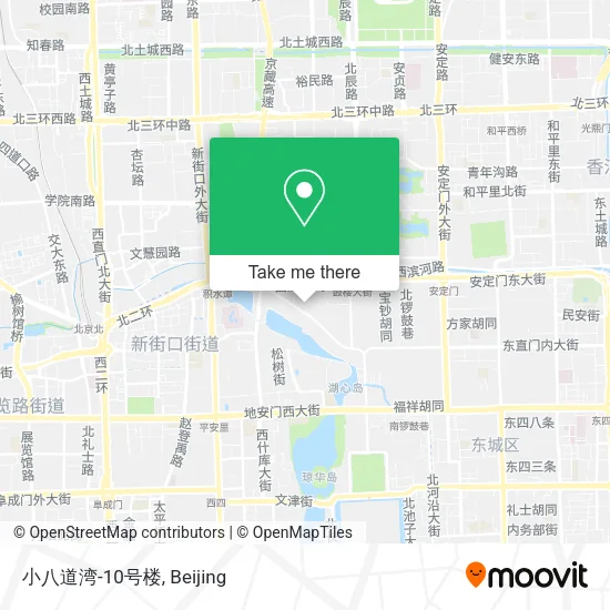 小八道湾-10号楼 map