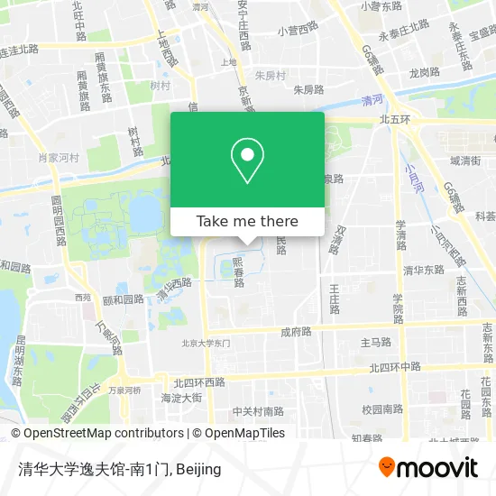 清华大学逸夫馆-南1门 map
