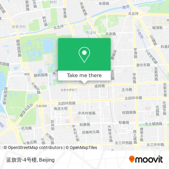 蓝旗营-4号楼 map