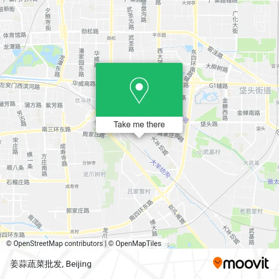 姜蒜蔬菜批发 map