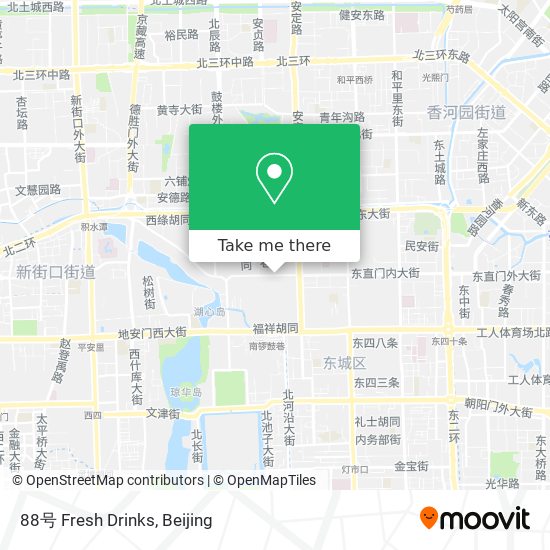 88号 Fresh Drinks map