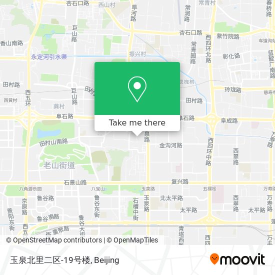 玉泉北里二区-19号楼 map