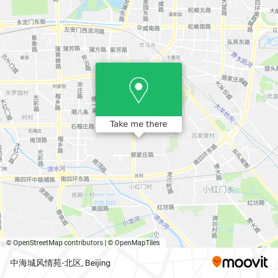 中海城风情苑-北区 map