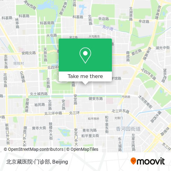 北京藏医院-门诊部 map