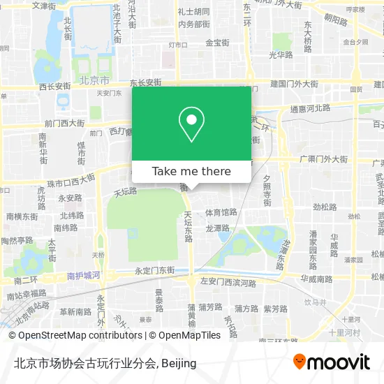 北京市场协会古玩行业分会 map