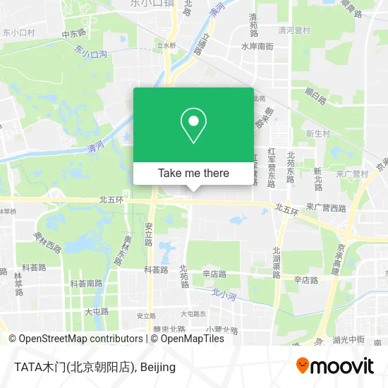 TATA木门(北京朝阳店) map