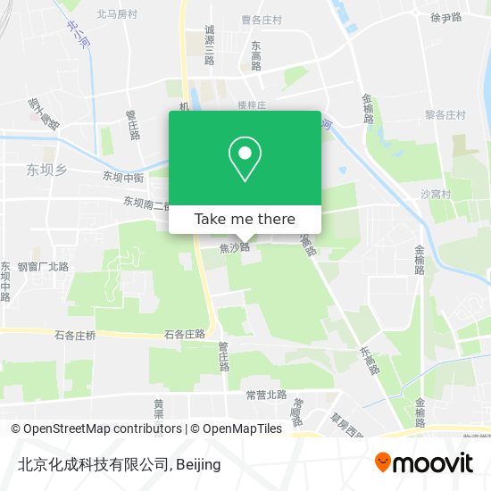 北京化成科技有限公司 map