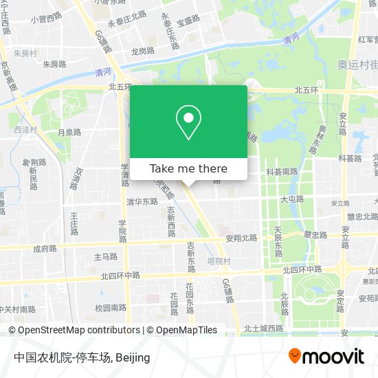 中国农机院-停车场 map