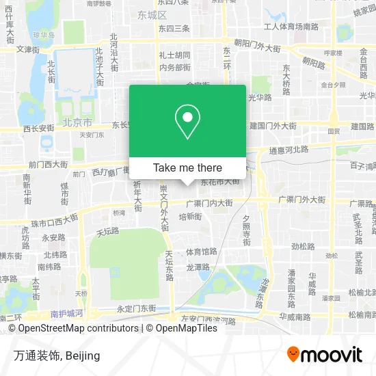 万通装饰 map
