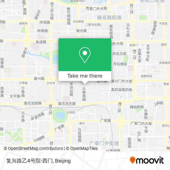 复兴路乙4号院-西门 map