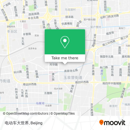 电动车大世界 map