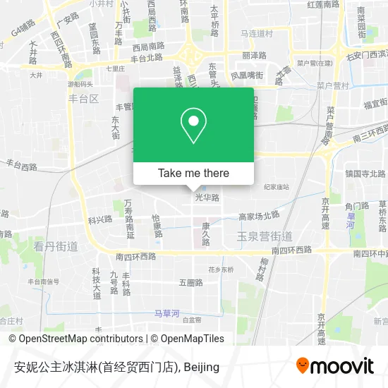 安妮公主冰淇淋(首经贸西门店) map