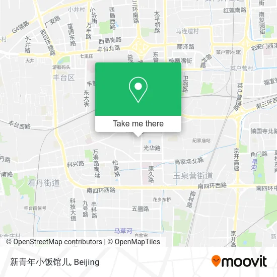新青年小饭馆儿 map