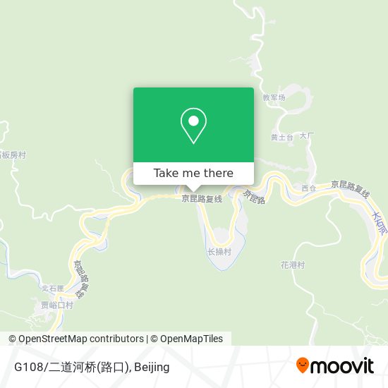 G108/二道河桥(路口) map