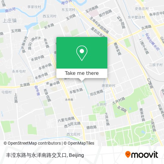 丰滢东路与永泽南路交叉口 map