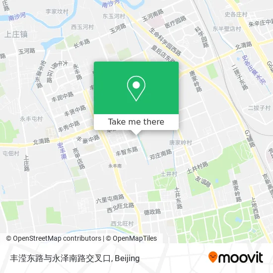 丰滢东路与永泽南路交叉口 map