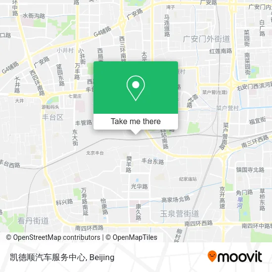 凯德顺汽车服务中心 map