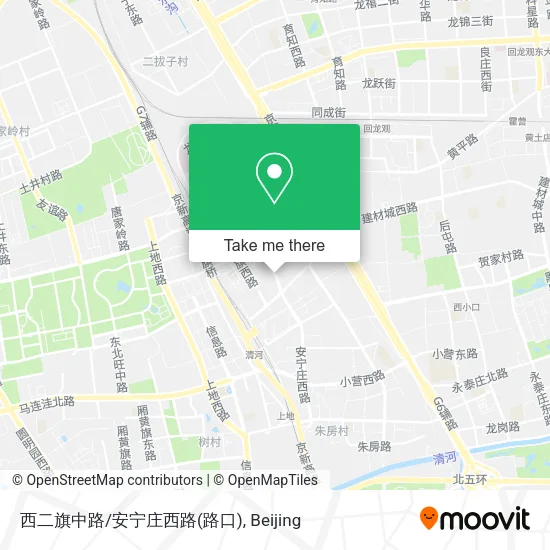 西二旗中路/安宁庄西路(路口) map