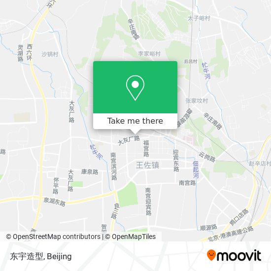 东宇造型 map