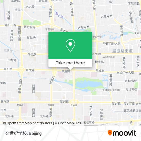 金世纪学校 map