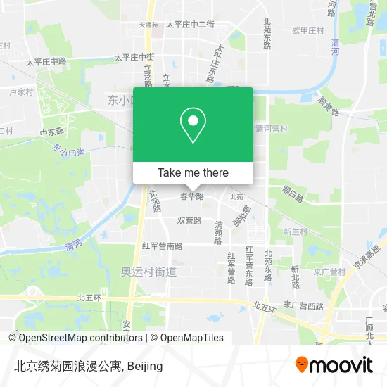 北京绣菊园浪漫公寓 map