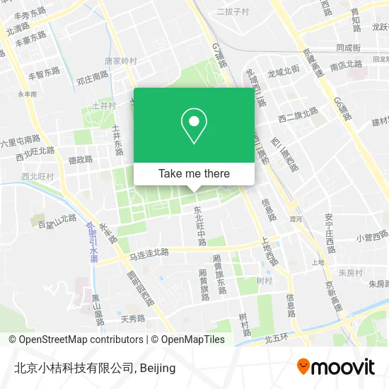 北京小桔科技有限公司 map