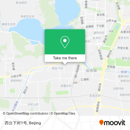 西台下村1号 map
