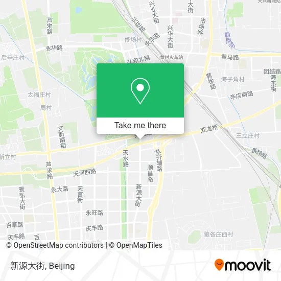 新源大街 map