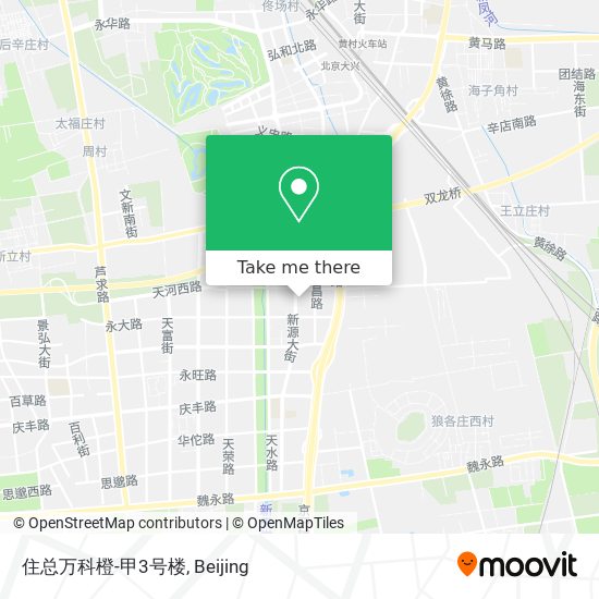 住总万科橙-甲3号楼 map