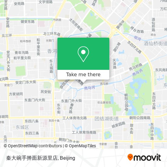 秦大碗手擀面新源里店 map