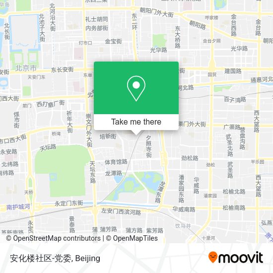 安化楼社区-党委 map