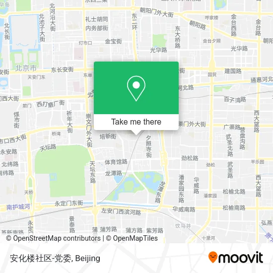 安化楼社区-党委 map