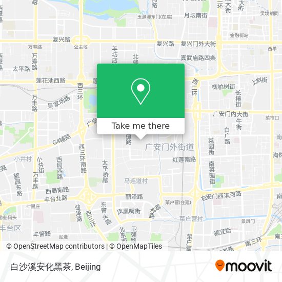 白沙溪安化黑茶 map