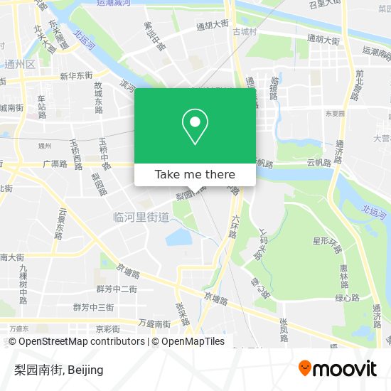 梨园南街 map