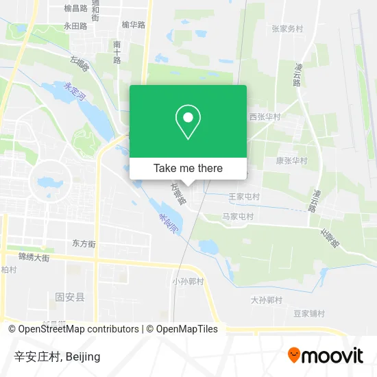 辛安庄村 map