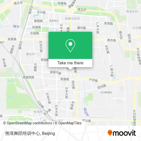 熊瑛舞蹈培训中心 map