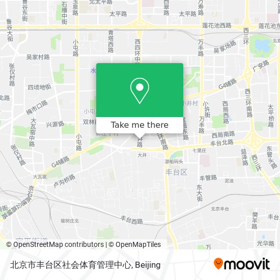 北京市丰台区社会体育管理中心 map