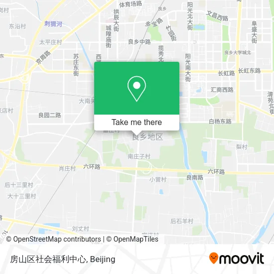 房山区社会福利中心 map