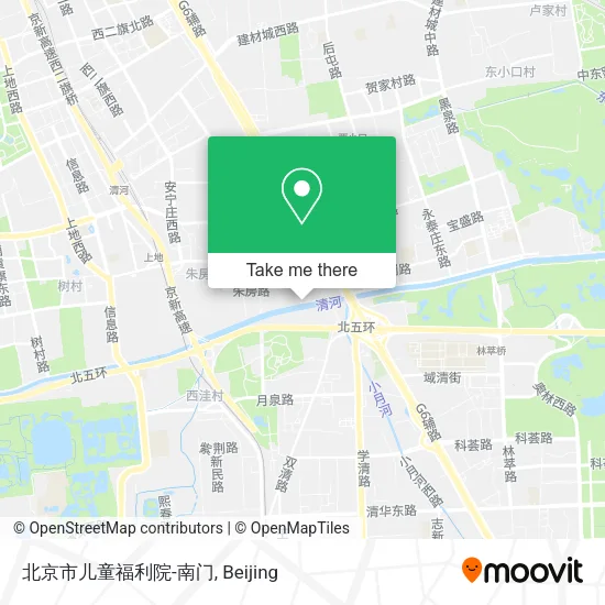 北京市儿童福利院-南门 map