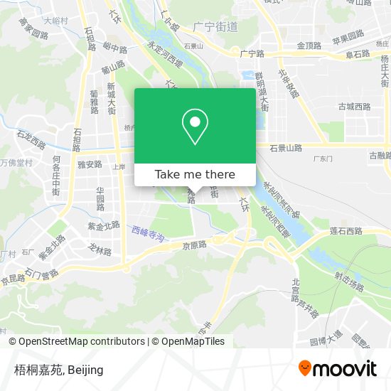 梧桐嘉苑 map