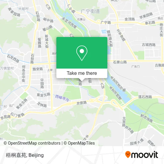 梧桐嘉苑 map