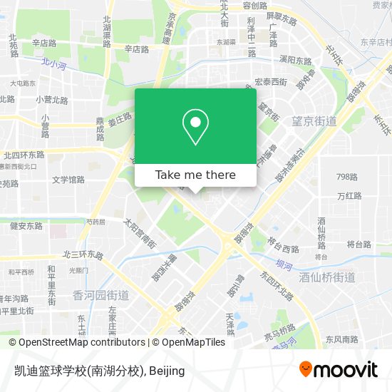 凯迪篮球学校(南湖分校) map
