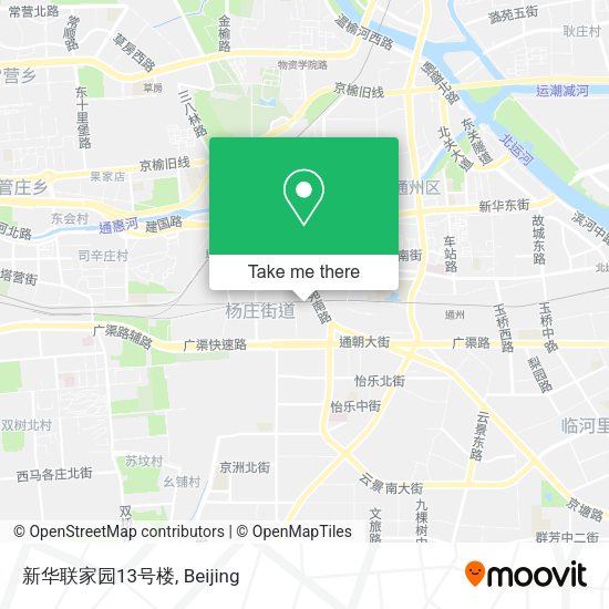 新华联家园13号楼 map