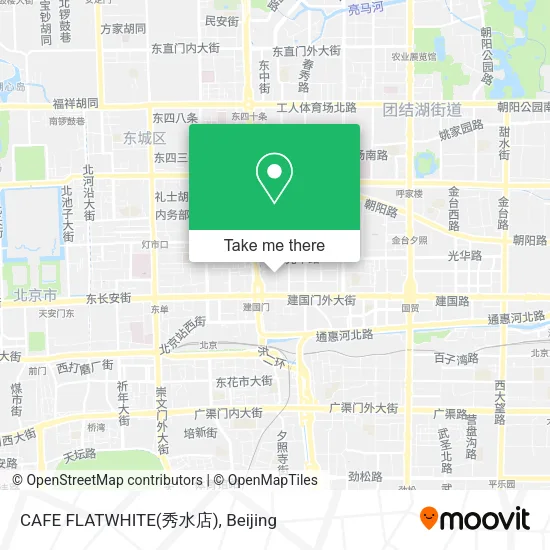 CAFE FLATWHITE(秀水店) map