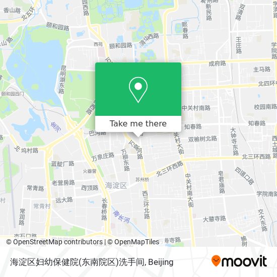 海淀区妇幼保健院(东南院区)洗手间 map