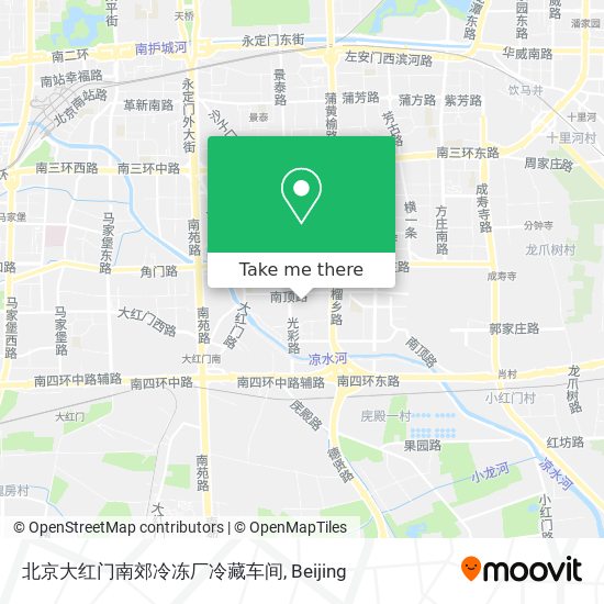 北京大红门南郊冷冻厂冷藏车间 map