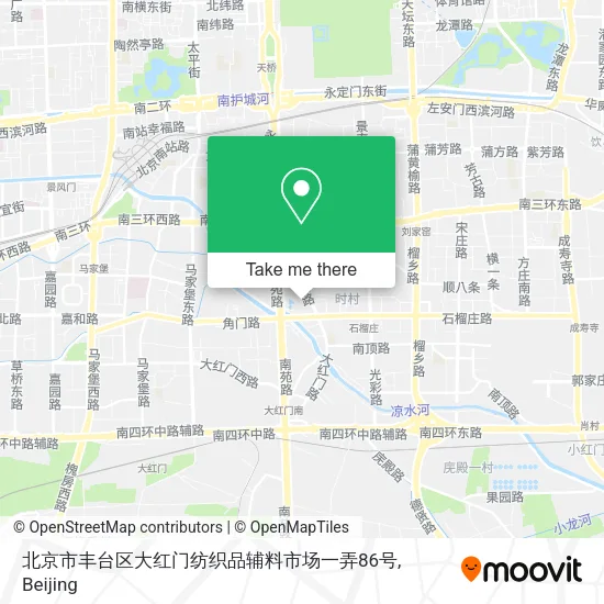 北京市丰台区大红门纺织品辅料市场一弄86号 map