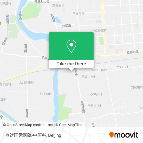 燕达国际医院-中医科 map