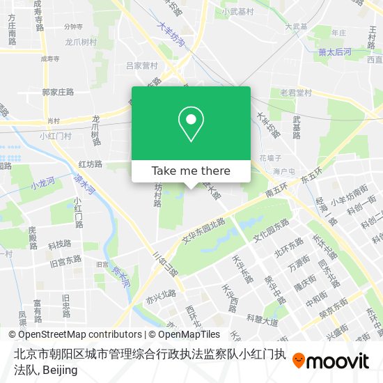 北京市朝阳区城市管理综合行政执法监察队小红门执法队 map