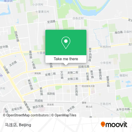 马连店 map